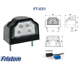 Nummerplaatverlichting LED FRISTOM FT-031  QS150